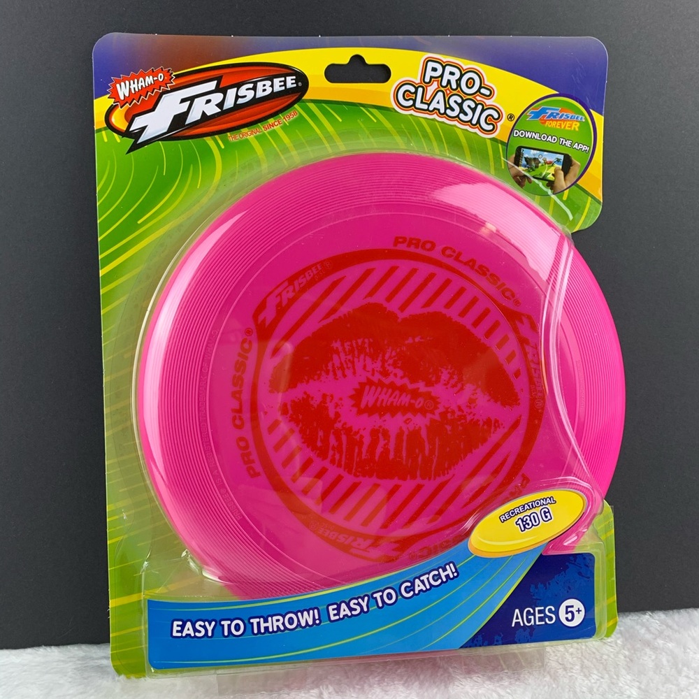 Wham-O Frisbee Pro-Classic Pink Lips toy
